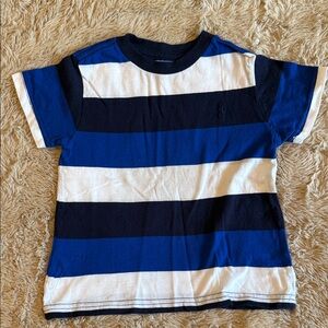 Polo Ralph Lauren 2t Striped Blue and White Kids T-Shirt